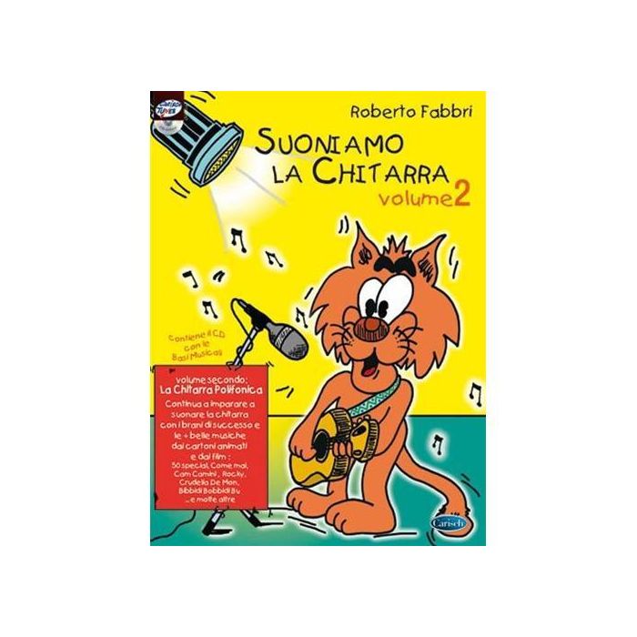 Fabbri Suoniamo la chitarra 2 con cd main product photo
