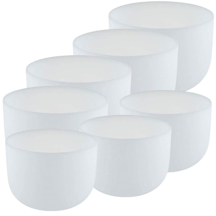 Set campane cristallo Energy chakra 432hz 7pz main product photo