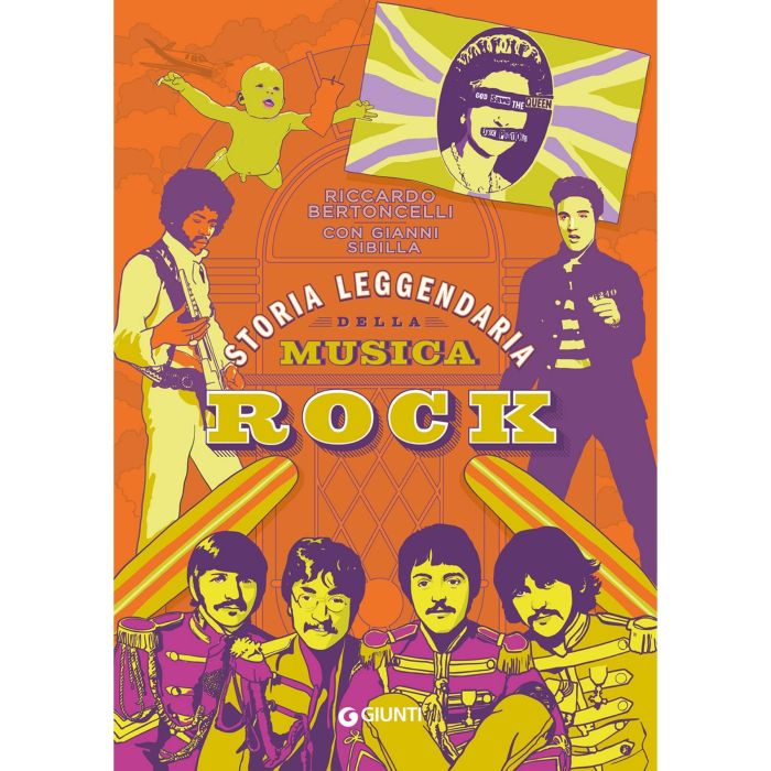 R.Bertoncelli Storia Leggendaria della musica Rock main product photo