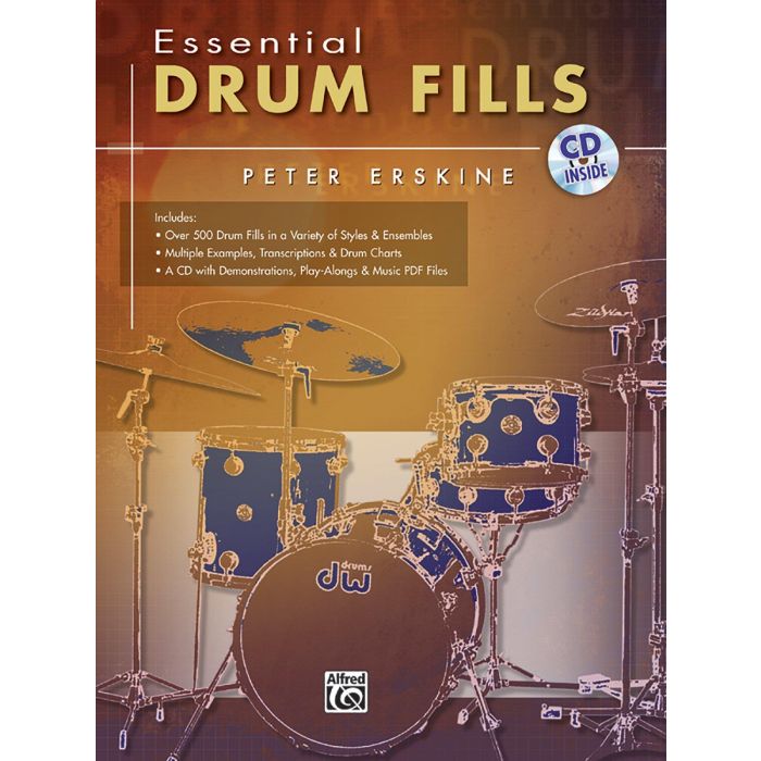 P.Erskine Essential Drum Fills con Cd  main product photo