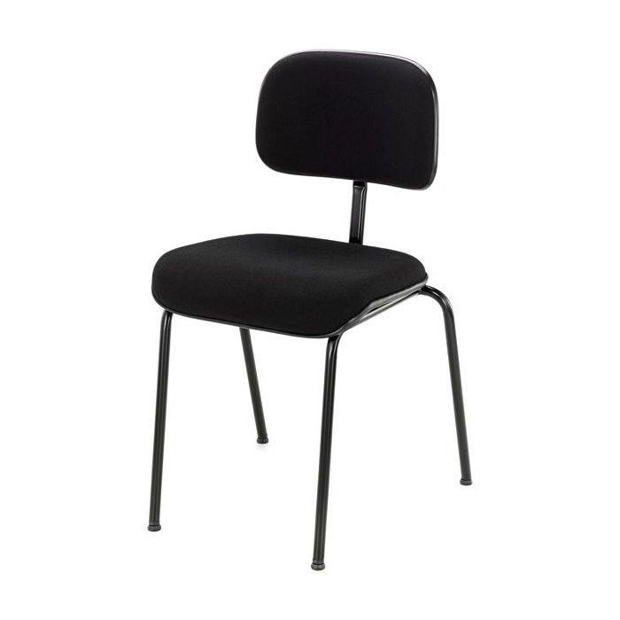 Seduta orchestrale Bergerault B1014 imbottita in acciano nero main product photo