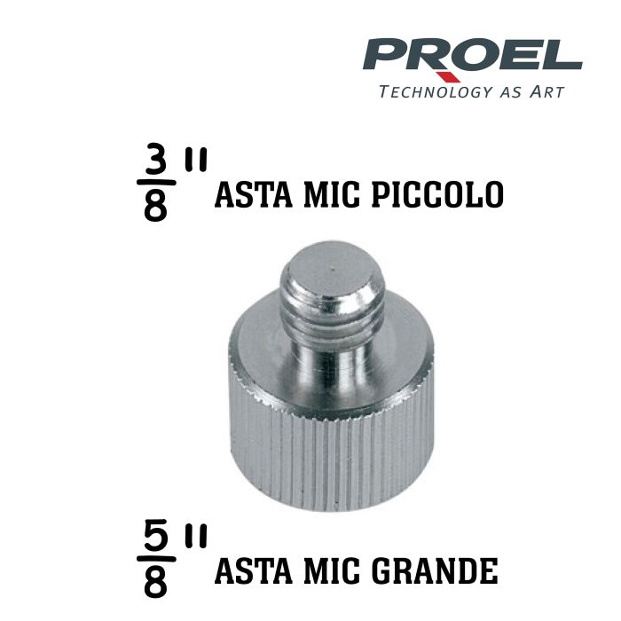 Adattatore Proel AP122 da 3/8" a 5/8" main product photo