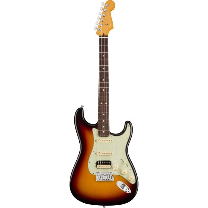 Chitarra elettrica Fender American Ultra Stratocaster hss rw ultraburst con custodia main product photo