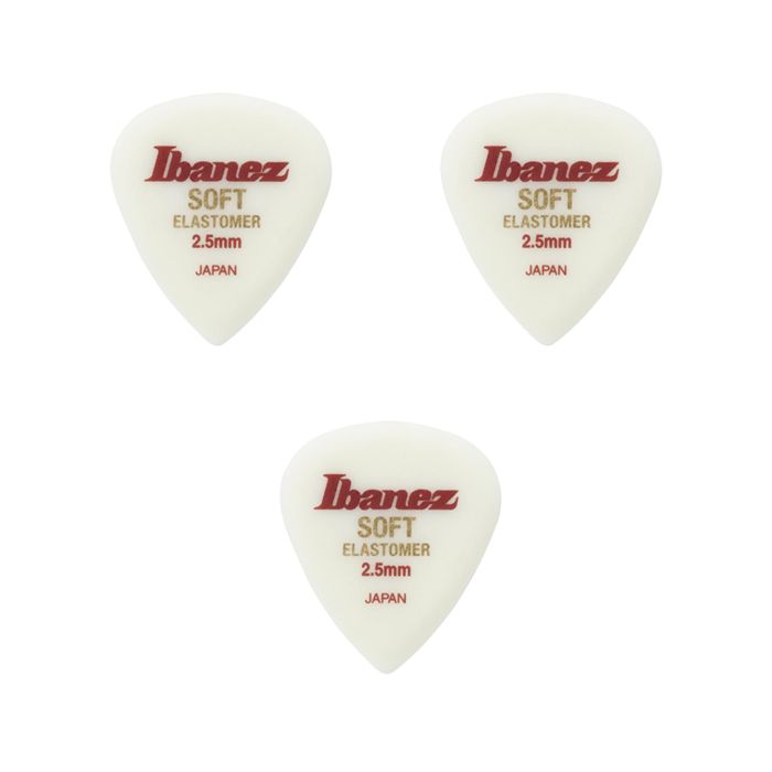Ibanez Soft BELJ1ST25 Prestige Elastomer Blister plettri 3pz main product photo