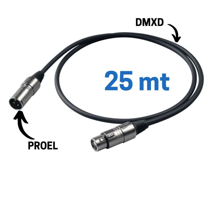 Proel CVDMX125 - CAVO DMX 25 mt main product photo