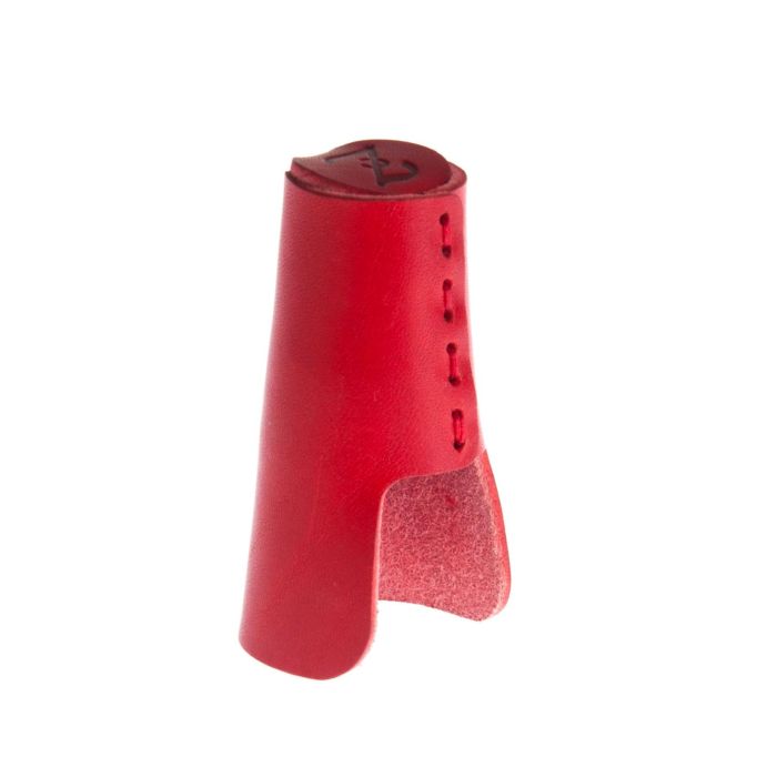 Copribocchino Clarinetto Sax alto Zac Ligature ZB-26 cuoio rosso main product photo