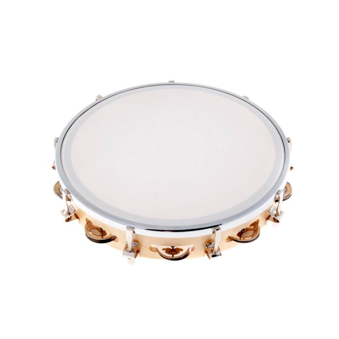 Tamburello basco Croson 20cm pelle plastica regolabile 8 paia di piattelli main product photo