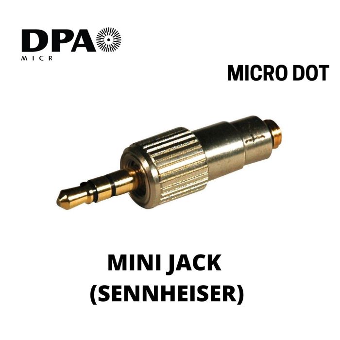 Adattatore DPA compatibilità Sennheiser - Jack 3.5 mm main product photo