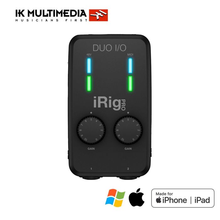 IK MULTIMEDIA IRIG  PRO DUO I/O main product photo