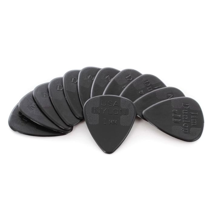 Blister plettri Dunlop 44P1.0 Nylon standard 12pz 1.0mm main product photo