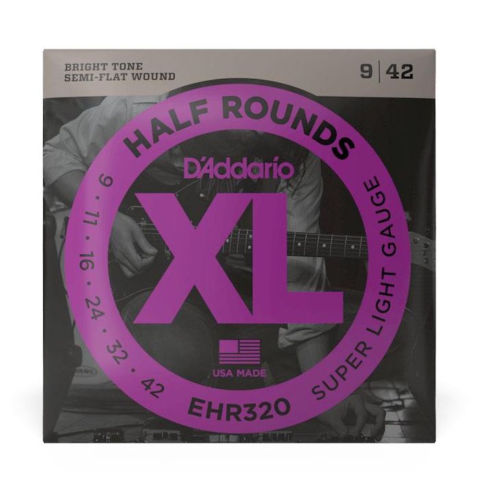 Corde Elettrica D`Addario EHR320 Half Rounds 9-42 main product photo