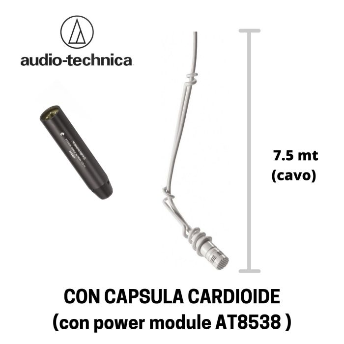 Audio-Technica condensatore U853RW main product photo