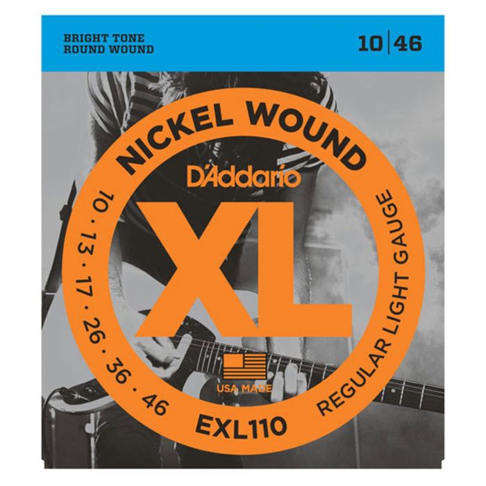 Corde elettrica D`Addario EXL110 nickel wound regular light 10-46 main product photo