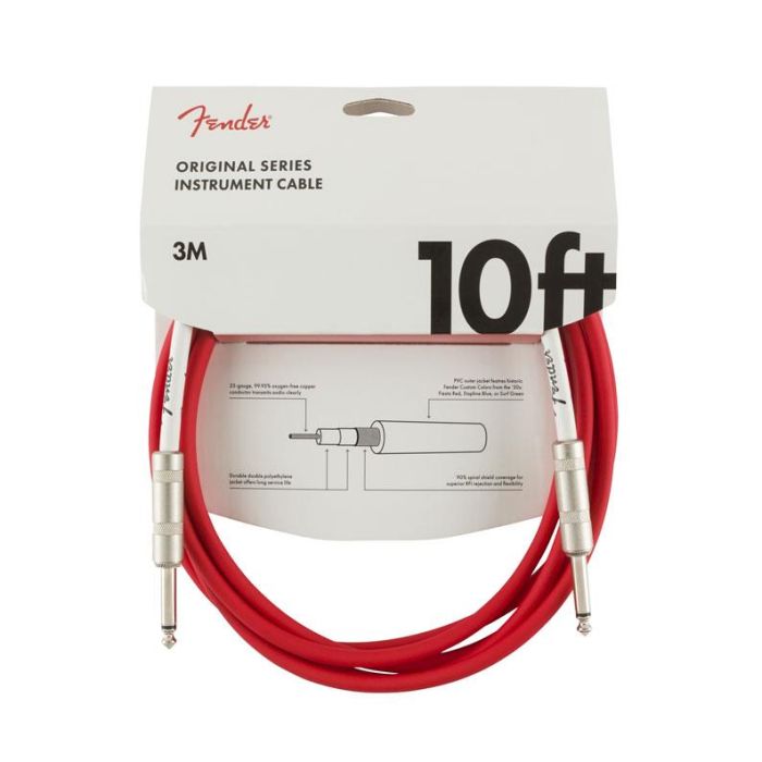 Cavo jack/jack 3mt Fender Original 3mt fiesta red main product photo