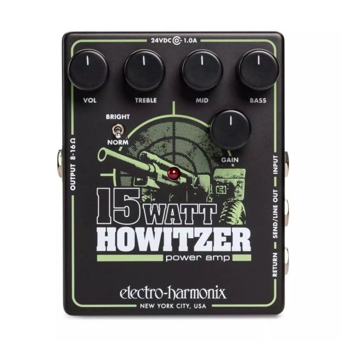 Pedale Electro Harmonix 15W HOWITZER power amp main product photo