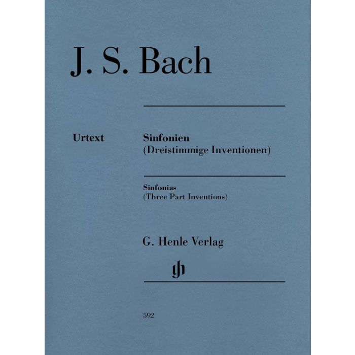 Bach Invenzioni a tre voci ed. Urtex main product photo