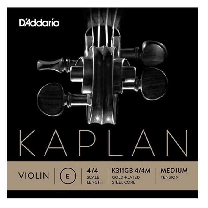 Corda Violino 4/4 D'Addario Kaplan MI K311GB gold plated con pallino main product photo
