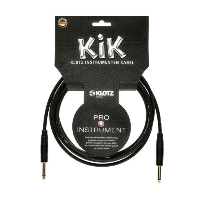 Cavo Jack/Jack 3mt Klotz Kik main product photo