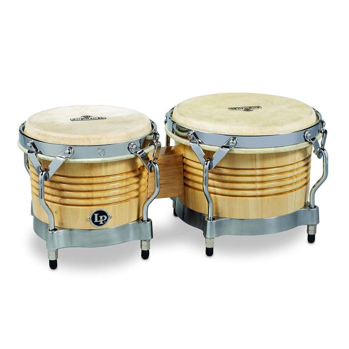 Bongos LP M201AWC Matador 7 1/4"+8 5/8" Legno Natural Chrome main product photo