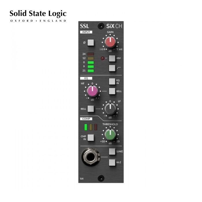 Channel Strip Solid State Logic 500-Series SSL six channel main product photo