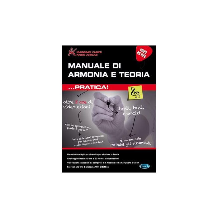M.Varini Manuale di armonia e teoria pratica Video on web main product photo