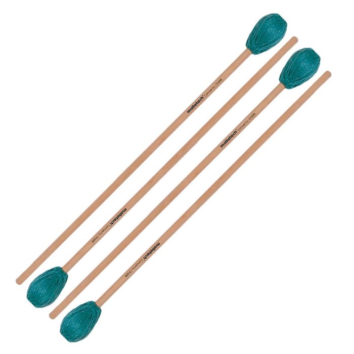 Mallets Malletech Concerto marimba quadriglia birch green main product photo