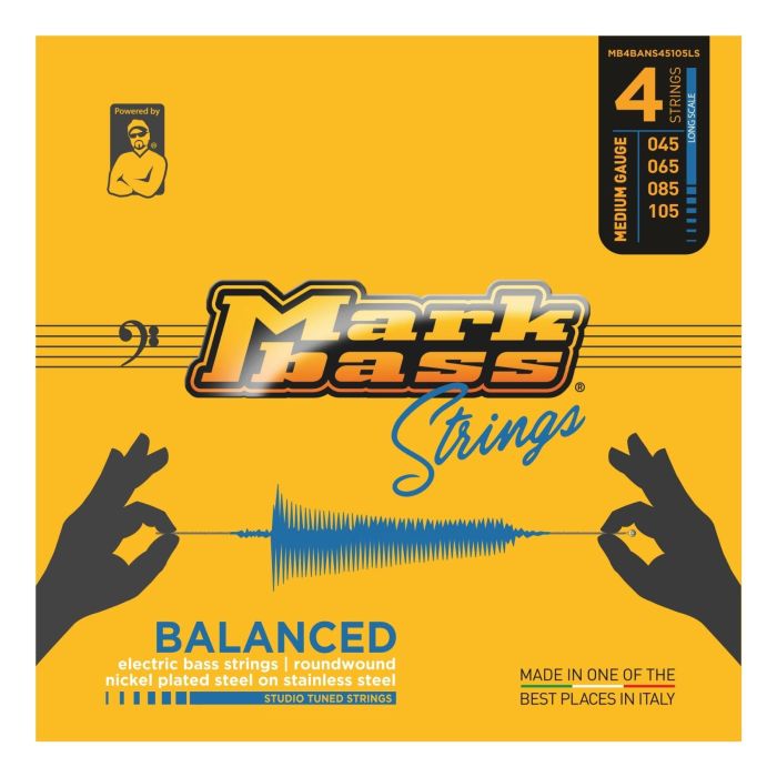 Corde basso elettrico Markbass Balanced medium 45-105 main product photo