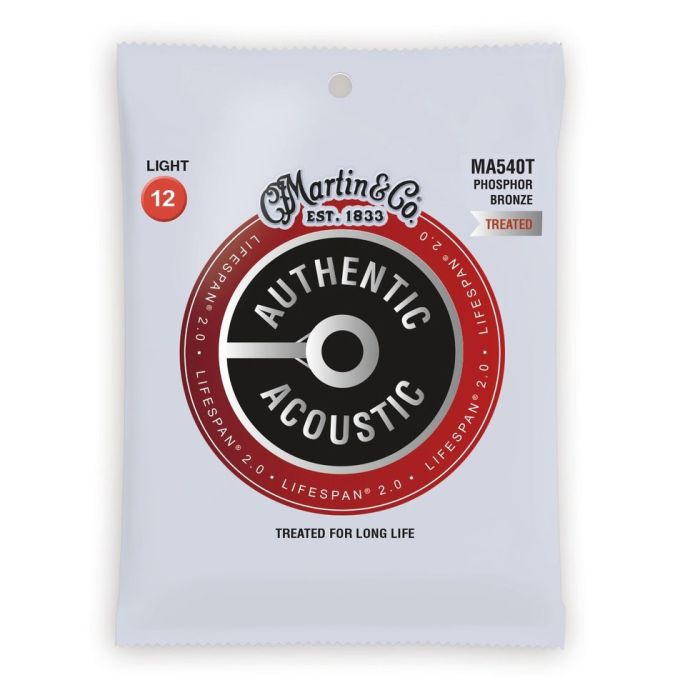 Corde Acustica Martin MA540T Phosphor Bronze Treated light 12-54 main product photo