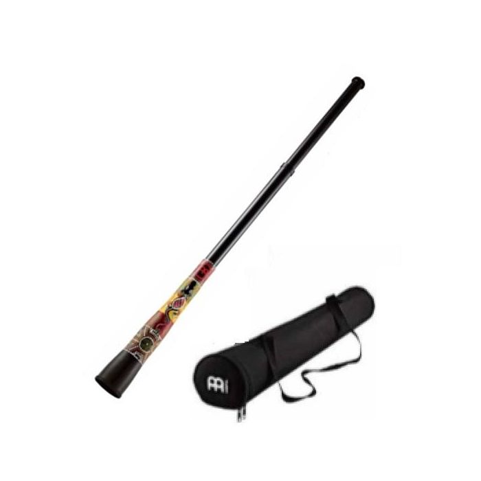 Didgeridoo Meinl TSDDG2BK plastica nero graphic da 61cm a 152cm main product photo