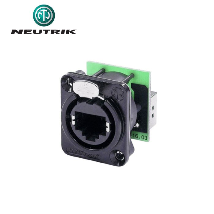 Ethercon da pannello Neutrik NE8FDP-B main product photo