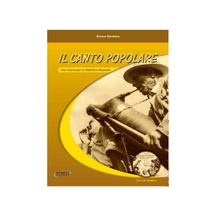 E.Strobino Il canto popolare con Cd main product photo