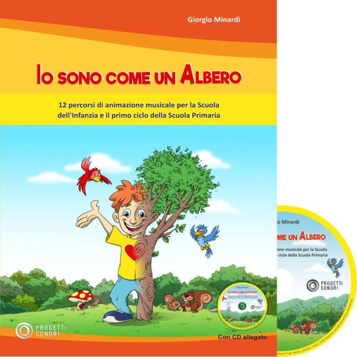G.Minardi Io sono come un albero con CD main product photo