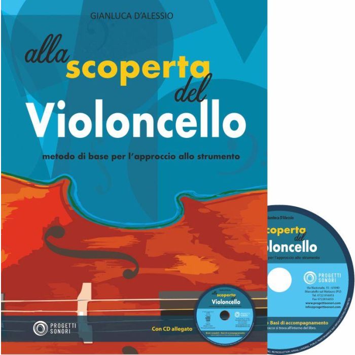 G.D'Alessio Alla scoperta del Violoncello con Cd main product photo