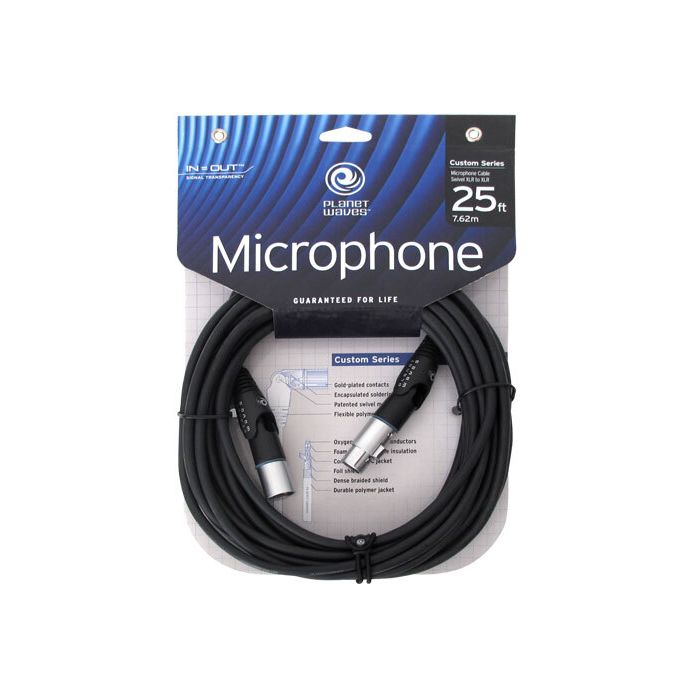 Cavo XLR/XLR 7,6 mt D'Addario PW-MS-25 main product photo
