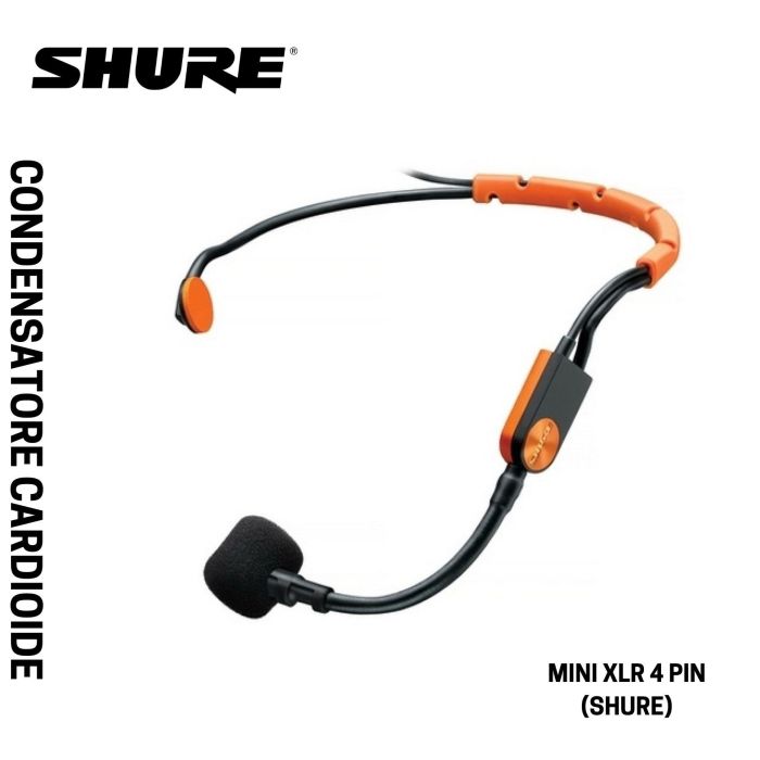 Microfono archetto Shure per fitness condensatore cardioide main product photo