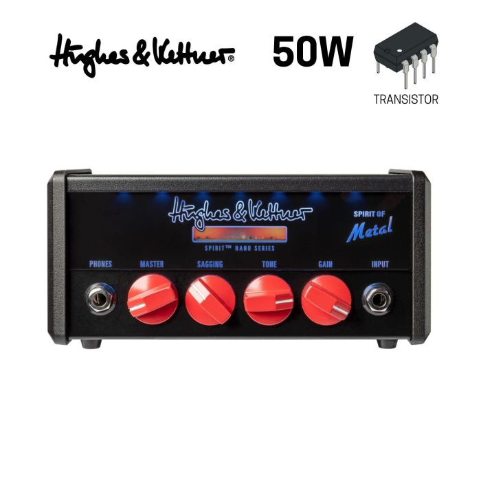 Testata Chitarra Hughes&Kettner SPIRIT OF METAL 50w main product photo