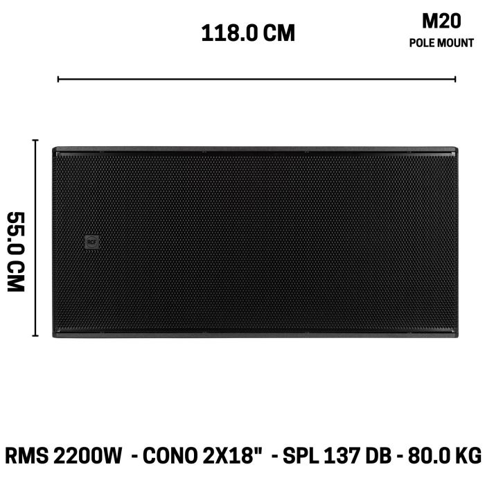 RCF SUB 8008-AS main product photo