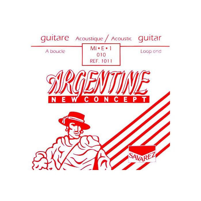 Corda Acustica Savarez 1011 Argentine 011 MI E 1 loop end main product photo