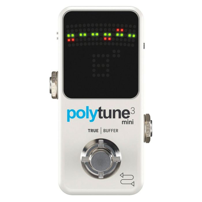 Accordatore Pedale TC Electronic POLYTUNE 3 Mini White main product photo