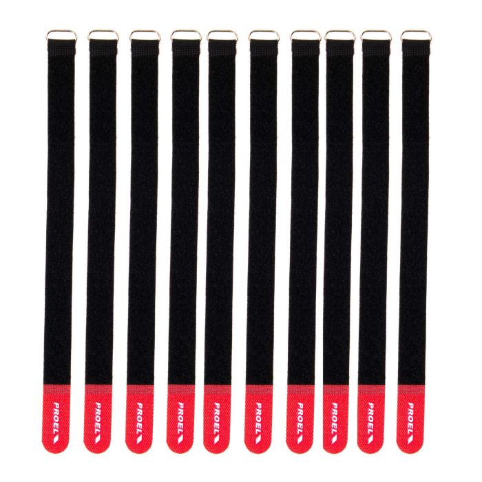 Fascetta fermacavi in velcro Proel 20 x 300 mm 10 pezzi main product photo