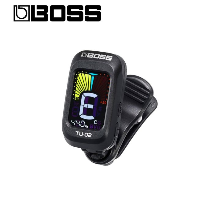 Accordatore Boss TU02 clip con display black main product photo