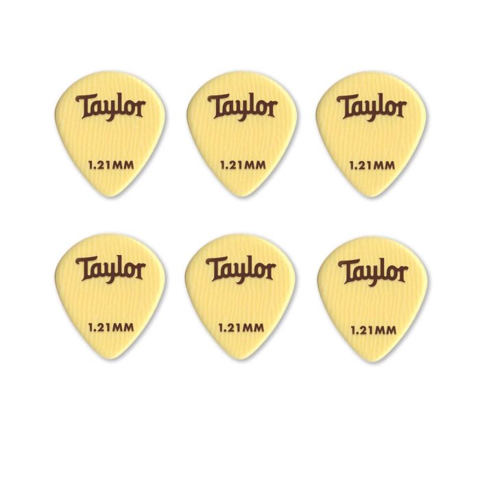 plettri Taylor 1.21mm 6pz ivoroid main product photo