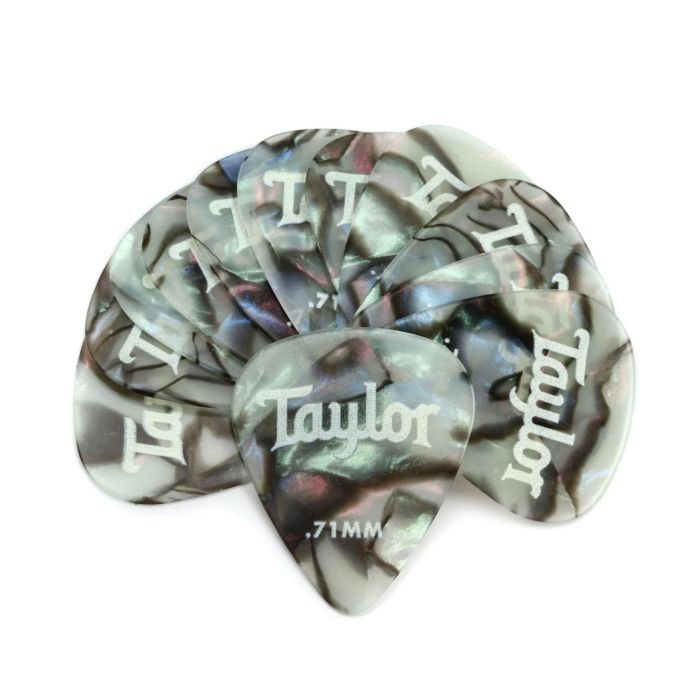 Plettri Taylor 71mm 12pz abalone main product photo