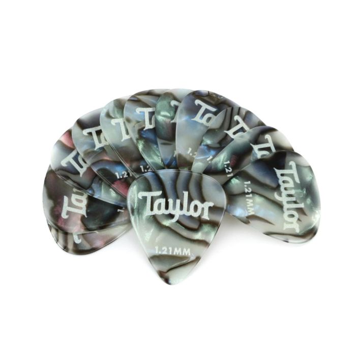 Plettri Taylor 1.21mm 12pz abalone main product photo