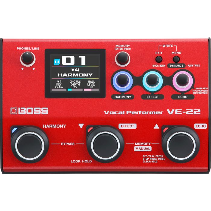 Boss VE-22 Vocal Performer main product photo