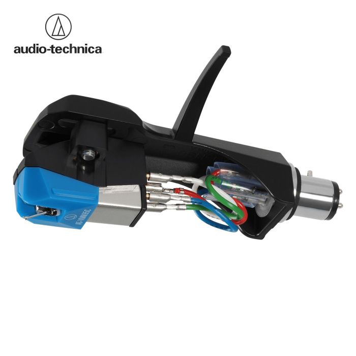 Testina con Shell Audio Tecnica VM95C/H Headshell/Cartridge Combo Kit conica main product photo