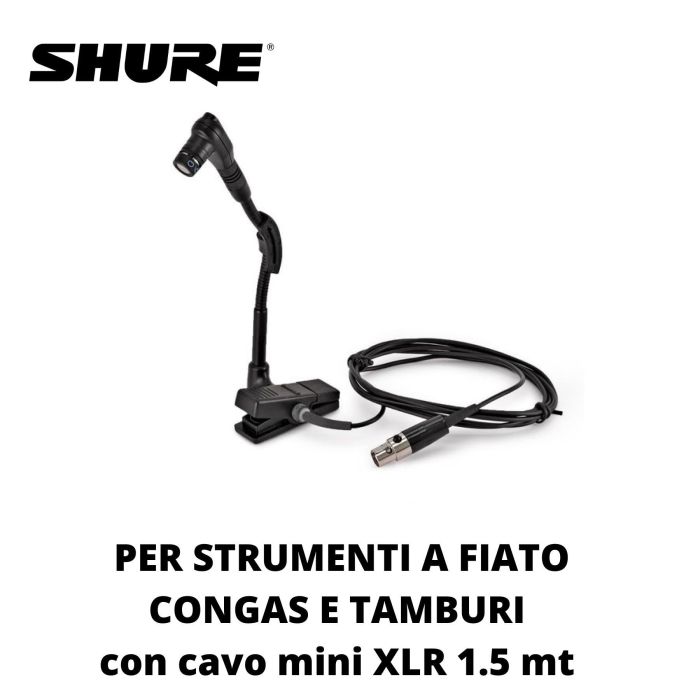 Shure WB98H/C a clip per fiati main product photo