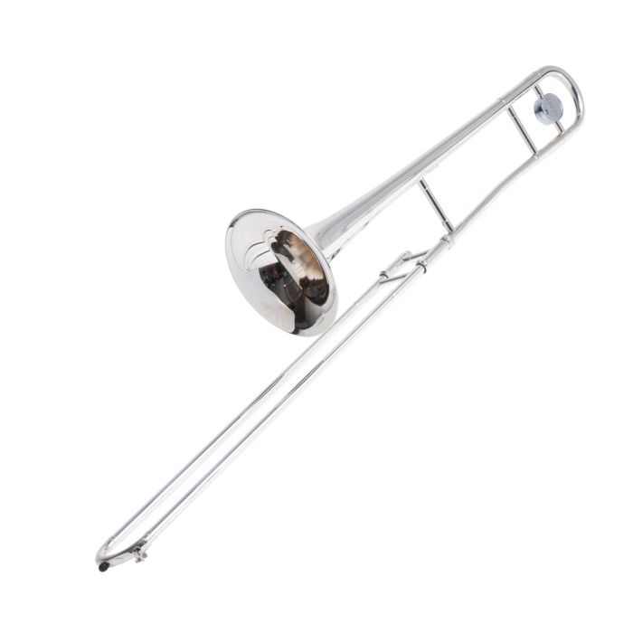 Trombone Tenore Yamaha YSL354SE senza ritorta argentato con custodia main product photo