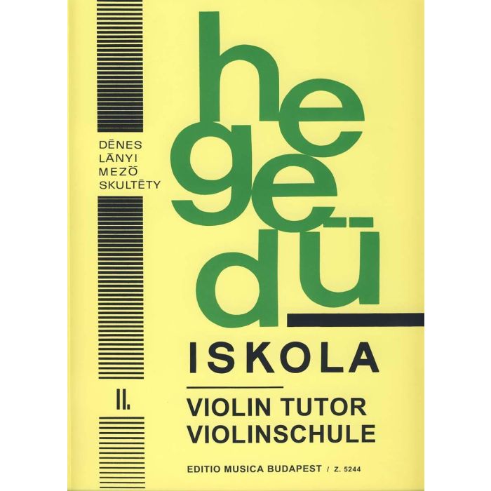 Hegedu Iskola violinschule vol.2 main product photo