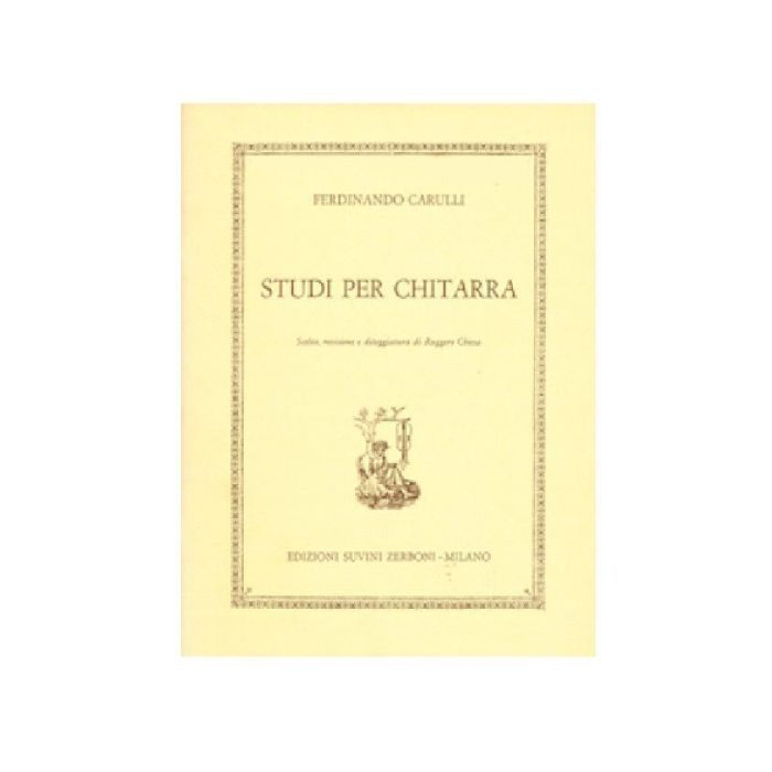 Carulli Studi per chitarra  main product photo
